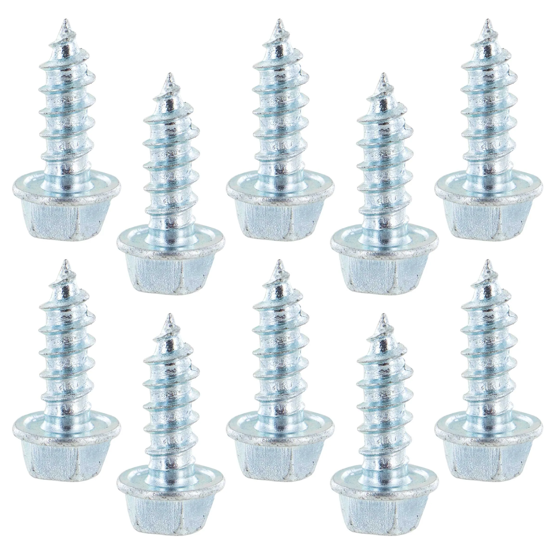 #14 x 3/4" E-Track Hex Head Wood Screw Pack (10 pk)