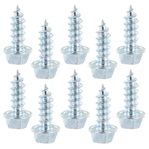 #14 x 3/4" E-Track Hex Head Wood Screw Pack (10 pk)