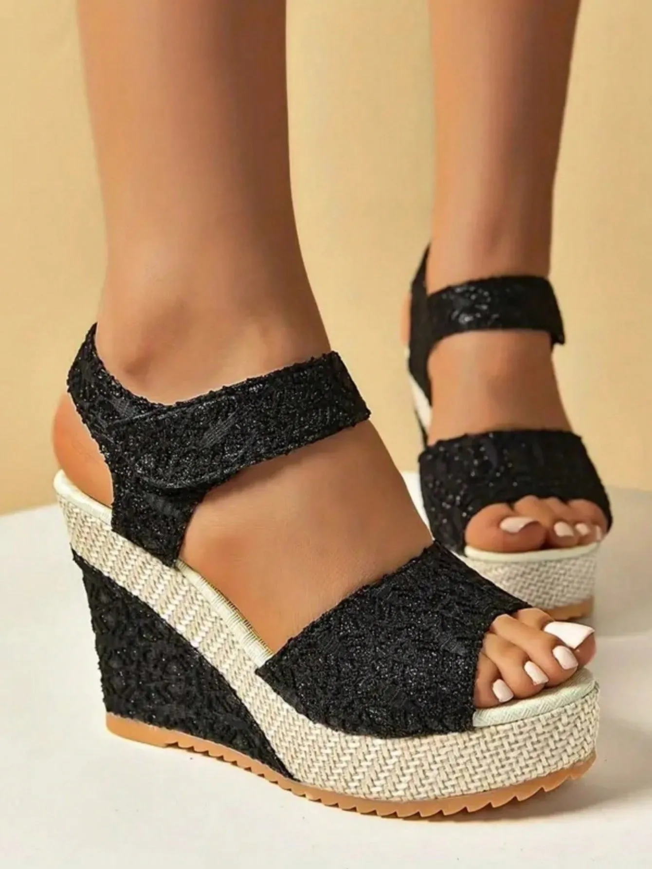 2024 Summer Chic: Women's Wedge Slippers in Euromerican Style