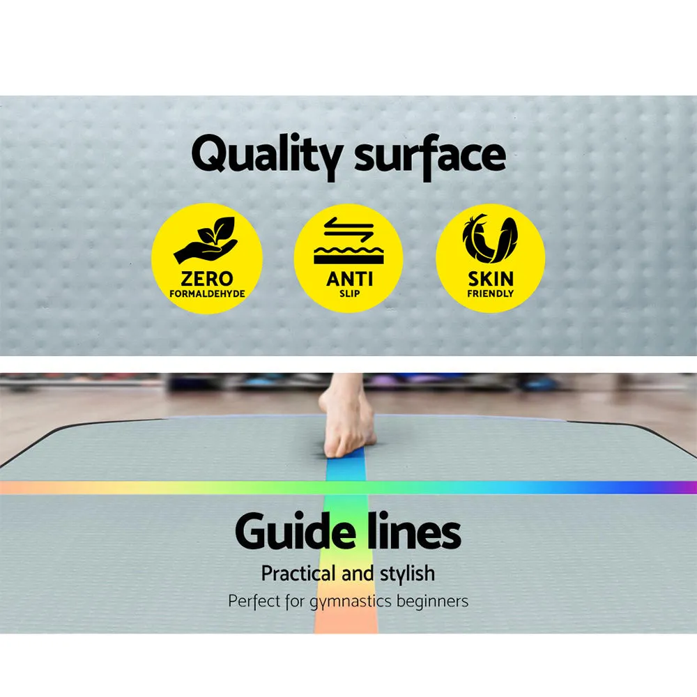 5M Anti-Slip Air Track Gymnastics Mat W/ Pump - Everfit