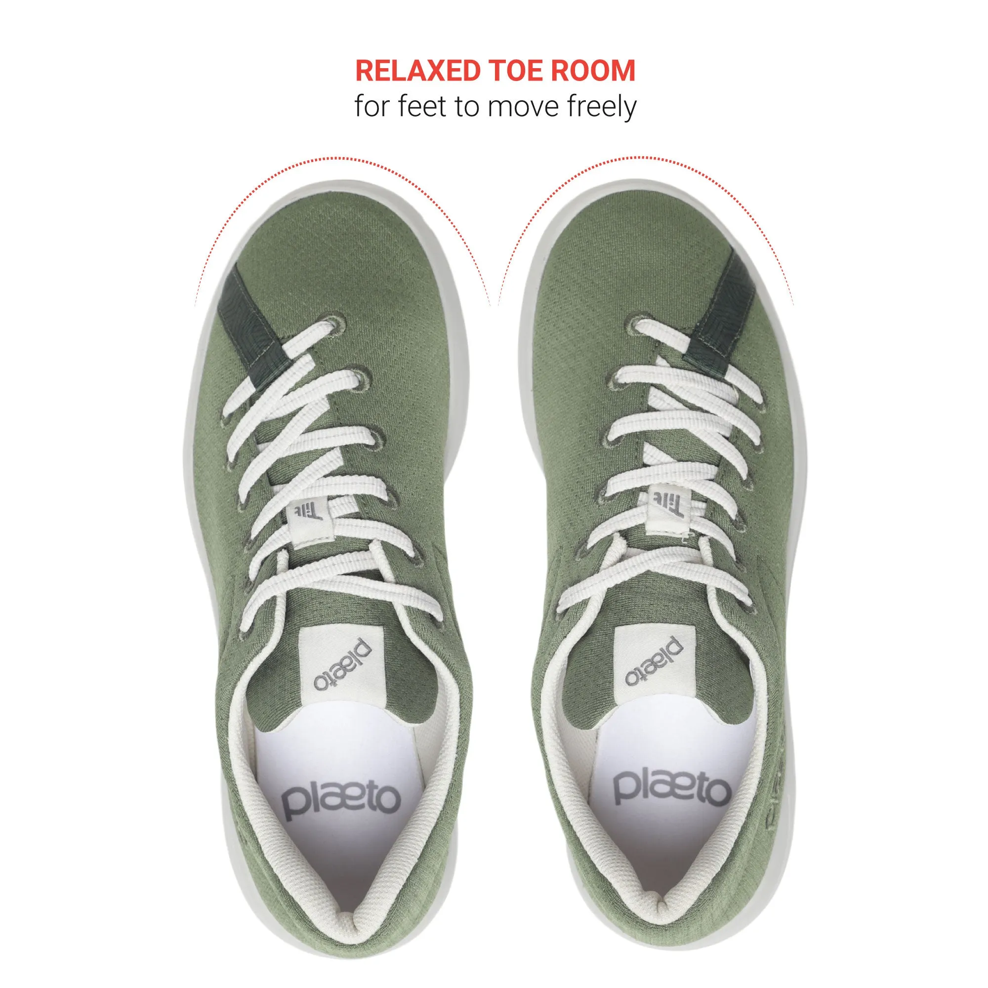 Ace Sports Shoes For Men - Olive / Grey