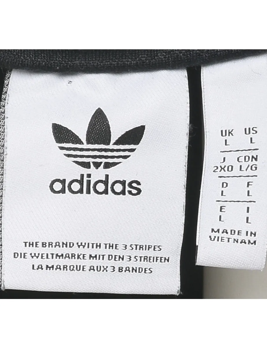 Adidas Classic Black & White Jogging Bottoms - W34 L29