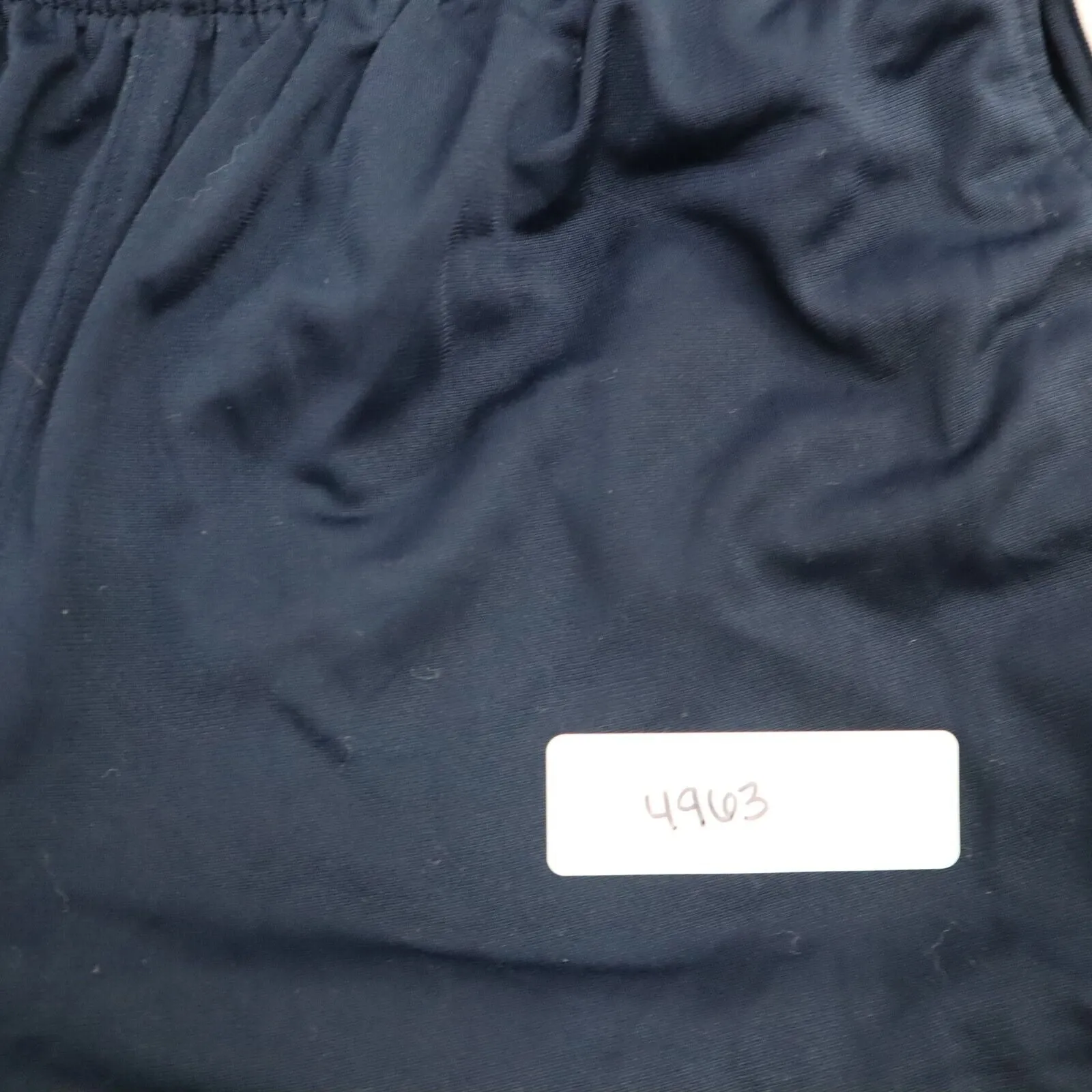 Adidas Logo Track Pants Youth Boys Medium Navy Blue Activewear Jogging Pants