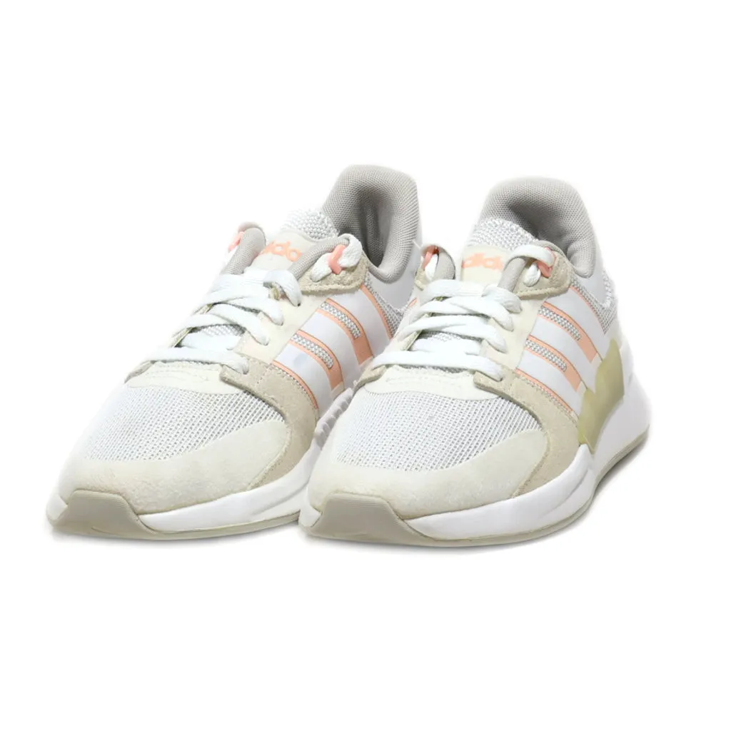 Adidas Neo Run 90S Sport Shoes Fabric White Colour For Women