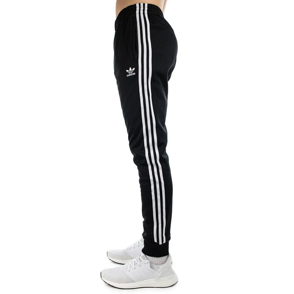 Adidas Superstar Track Pant PrimeBlue Jogging Hose GF0210 - schwarz-weiss