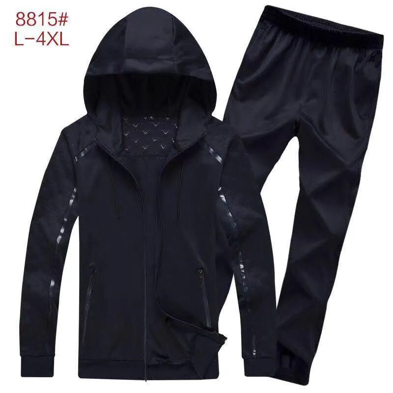 Adidas Tracksuit Jogging Set Suit Navyblue Hoodie