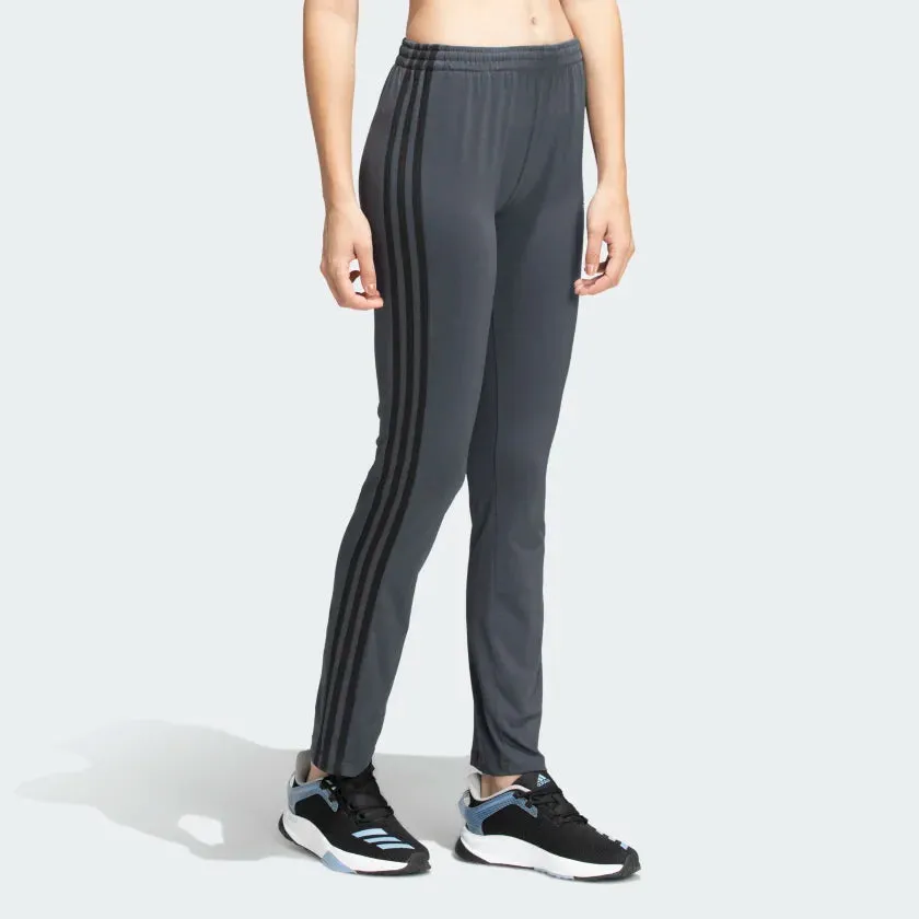 Adidas Women 3 Stripes Yoga Track Pants