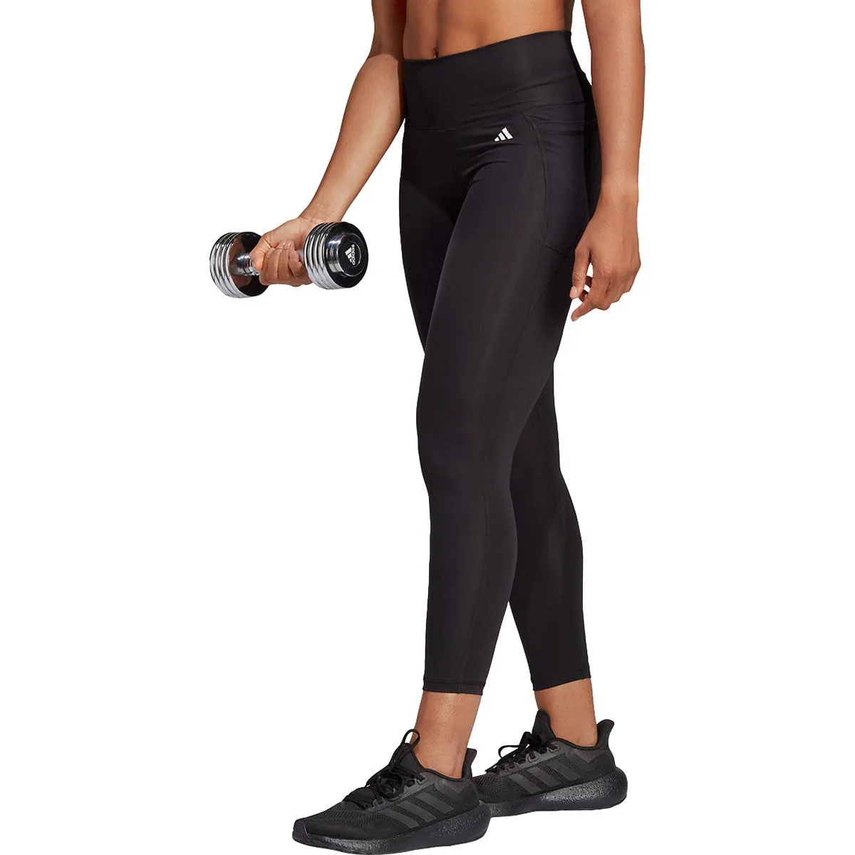 adidas Women's Optime Stash Pocket High-Waisted 7/8 Leggings