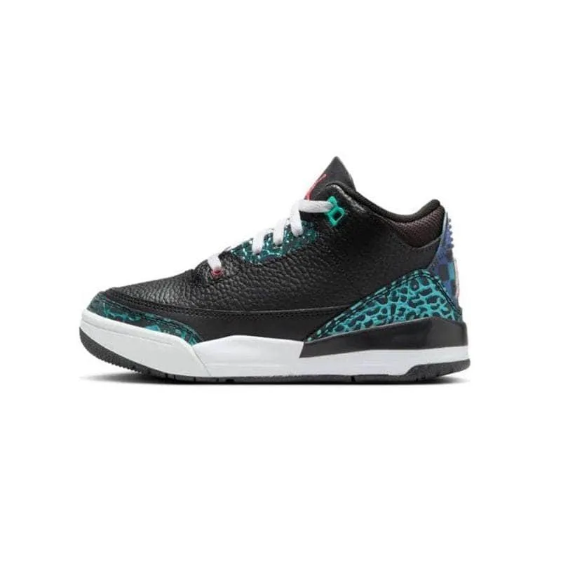 Air Jordan 3 Retro "Moto" - Preschool