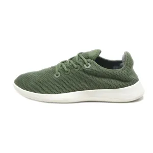 Allbirds Tree Runners Sport Shoes Fabric Green Colour For Men