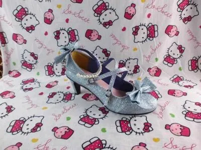 Antaina~Thin Heel Princess Lolita Shoes Plus Size 49-52