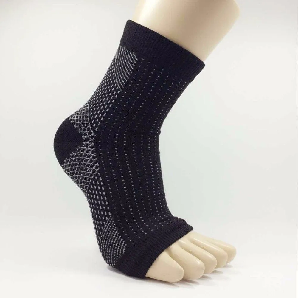 Anti-Fatigue Compression Sock for Improved Circulation, Swelling Relief, Plantar Fasciitis Relief and Tired Feet | Boosts Circulation & Reduces Inflammation (Small/Medium) Small / Medium