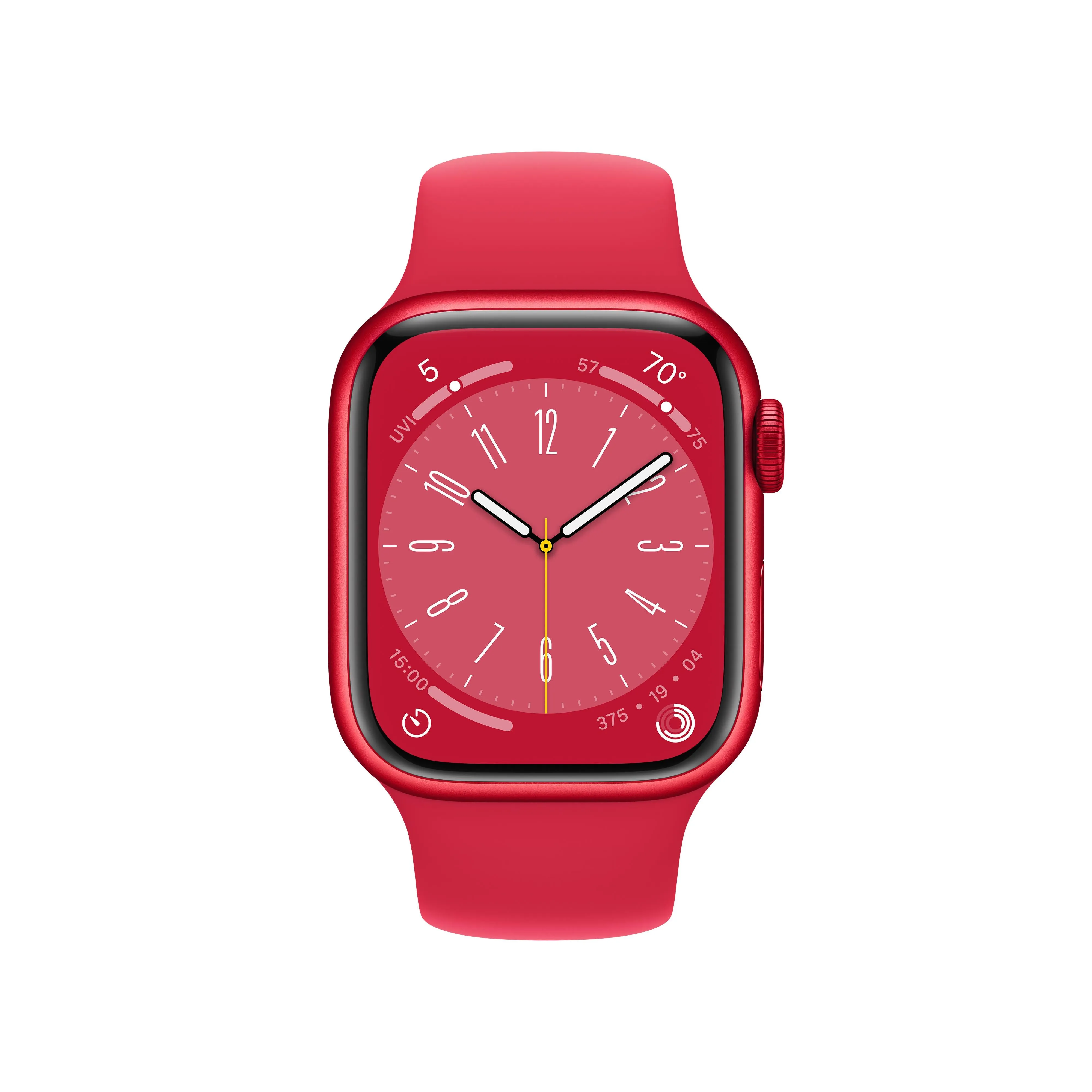 Apple Watch Series 8 GPS 41mm (PRODUCT)RED Aluminum Case with (PRODUCT)RED Sport Band - Regular