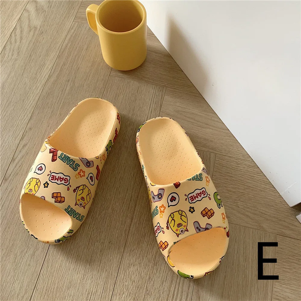 Beach Sandals, Cute Girls, Thick-soled Sandals And Slippers For Indoor Home And Outdoor Wear