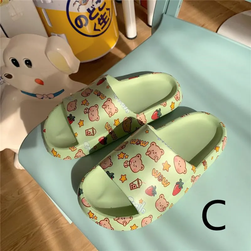 Beach Sandals, Cute Girls, Thick-soled Sandals And Slippers For Indoor Home And Outdoor Wear