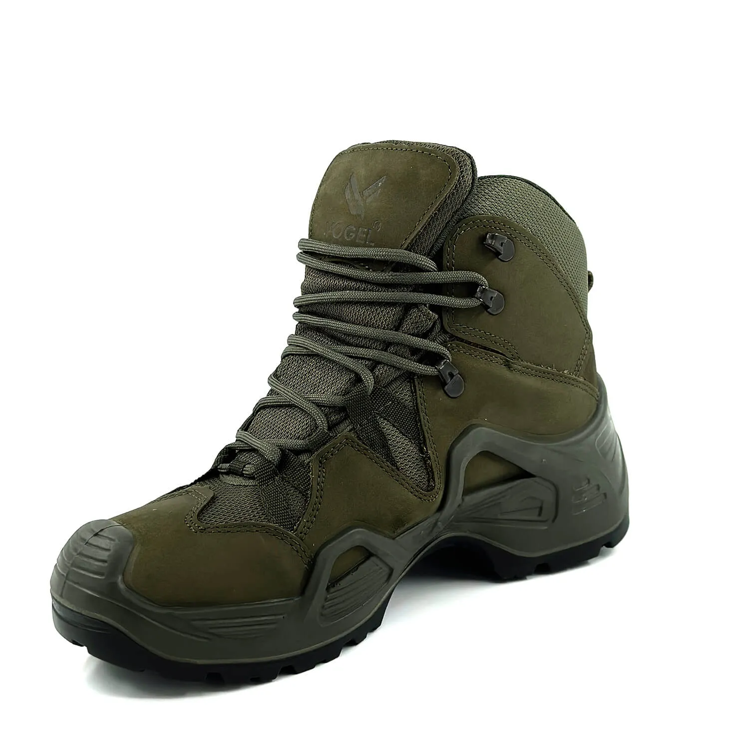 Black Tactical Military Zipperless Waterproof Boots (CRW2)