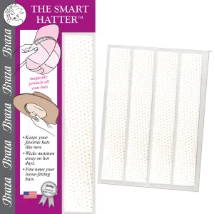 BRAZA Smart Hatter, 4 Wicking Strips