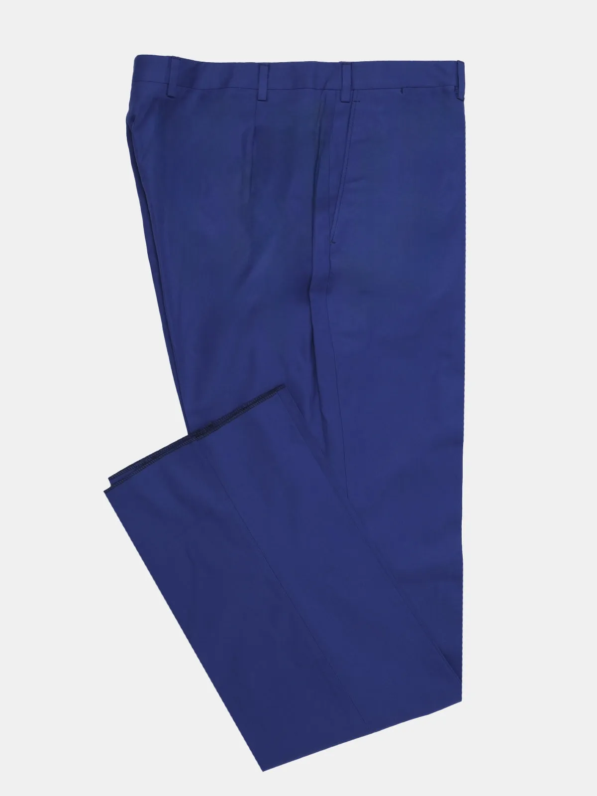 Bright Blue Brushed Cotton Trouser