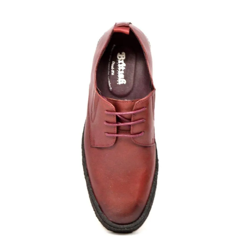 British Walkers Playboy Originals Men's Leather Low Top Oxfords