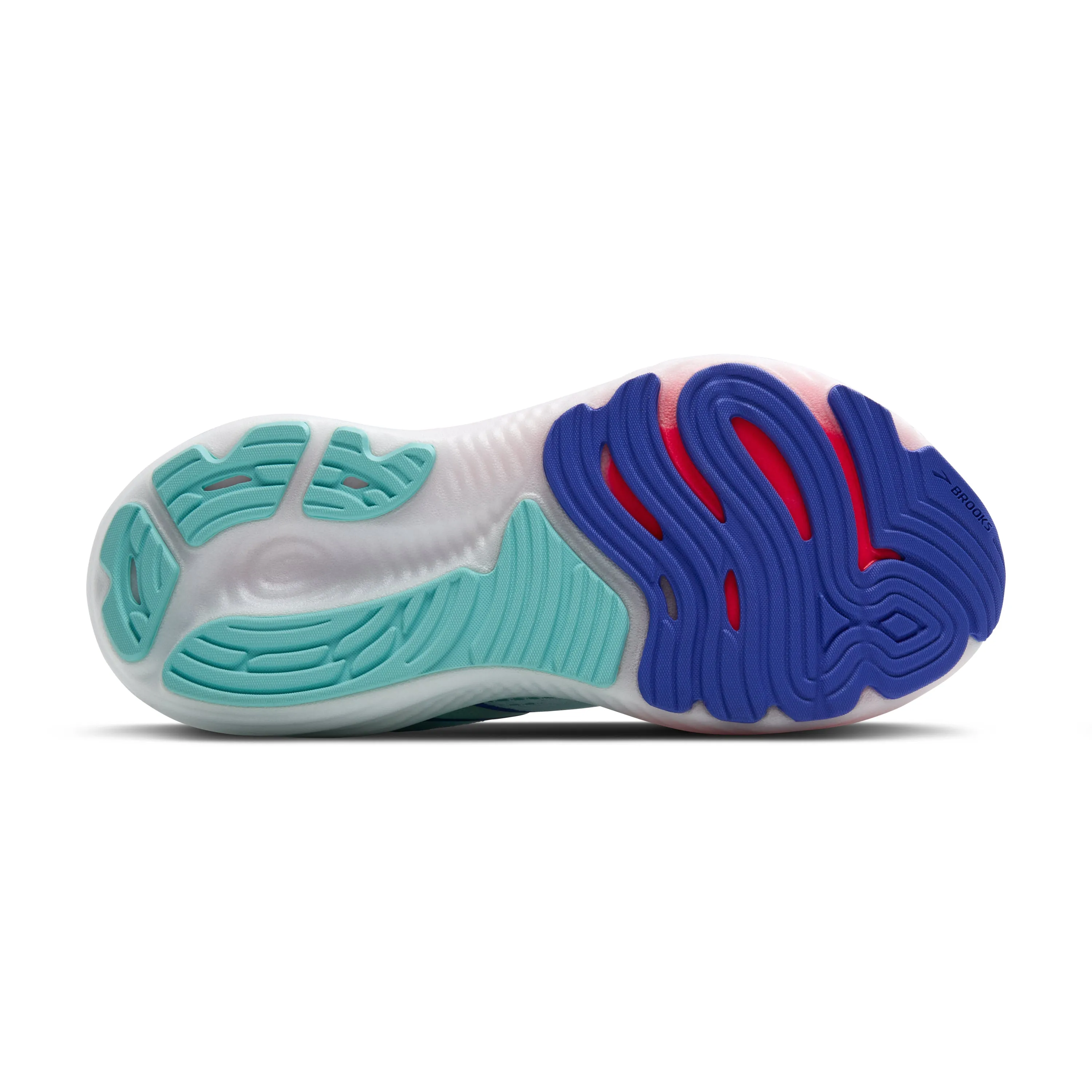 Brooks | Glycerin GTS 22 | Women's | White/Limpet Shell/Amparo Blue