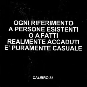 Calibro 35 - Ogni Riferimento a Persone Esistenti O a Fatti Realmente Accaduti  Puramente Casuale (LP)