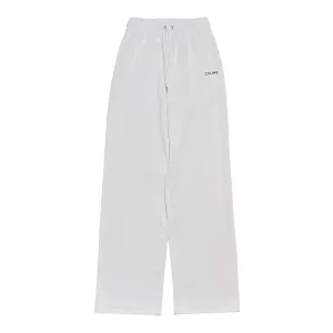 Celine Jogging Track Pants White Pre-Owned