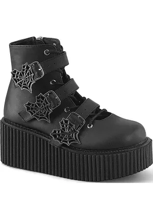 CREEPER-260 [Black Vegan Leather] | BOOTS [PREORDER]