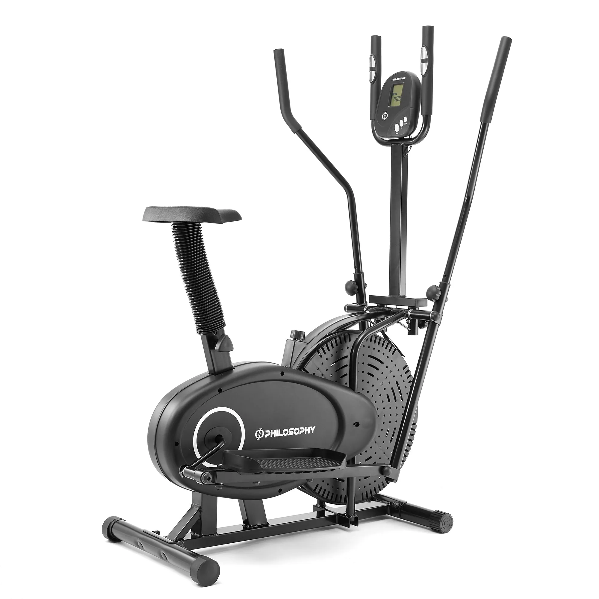 Cross Trainer 2-in-1 Elliptical Exercise Bike