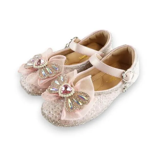 Crystal Stone Jewel Flat Shoes