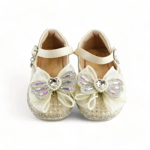 Crystal Stone Jewel Flat Shoes