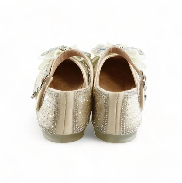 Crystal Stone Jewel Flat Shoes