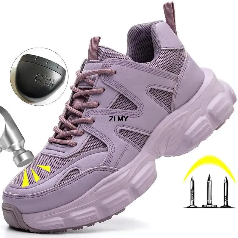 CS343 Safety Work Sneakers: Men's and Women's Casual Shoes