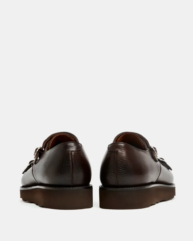 Dark Brown Lightweight Monkstrap Shoe