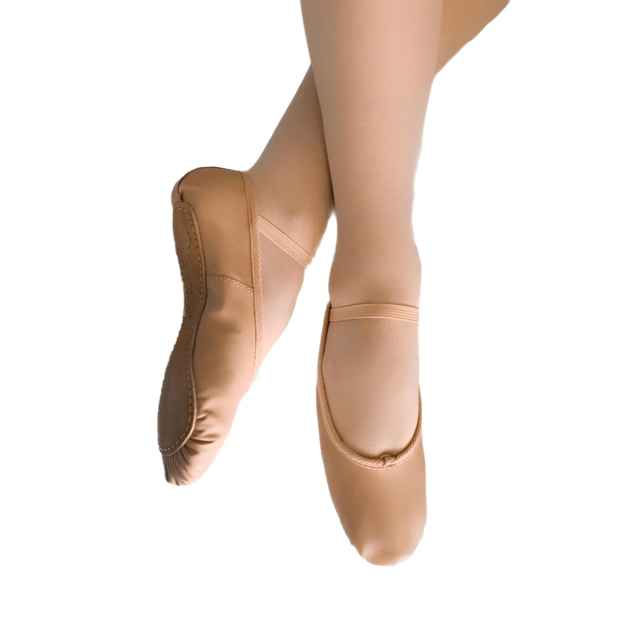 Dazzle Dancewear Pink Leather Ballet Shoes