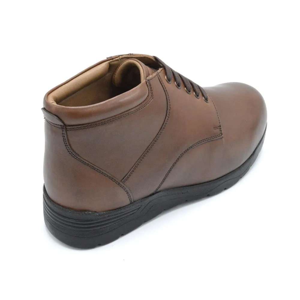 DB Douglas - Extra Wide Ankle Boot - 6V (6E-8E) Fitting - Brown