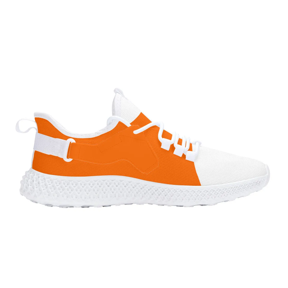 DCYG White & Neon Orange NP5 Mesh Knit Shoes Mens up to size 11 only