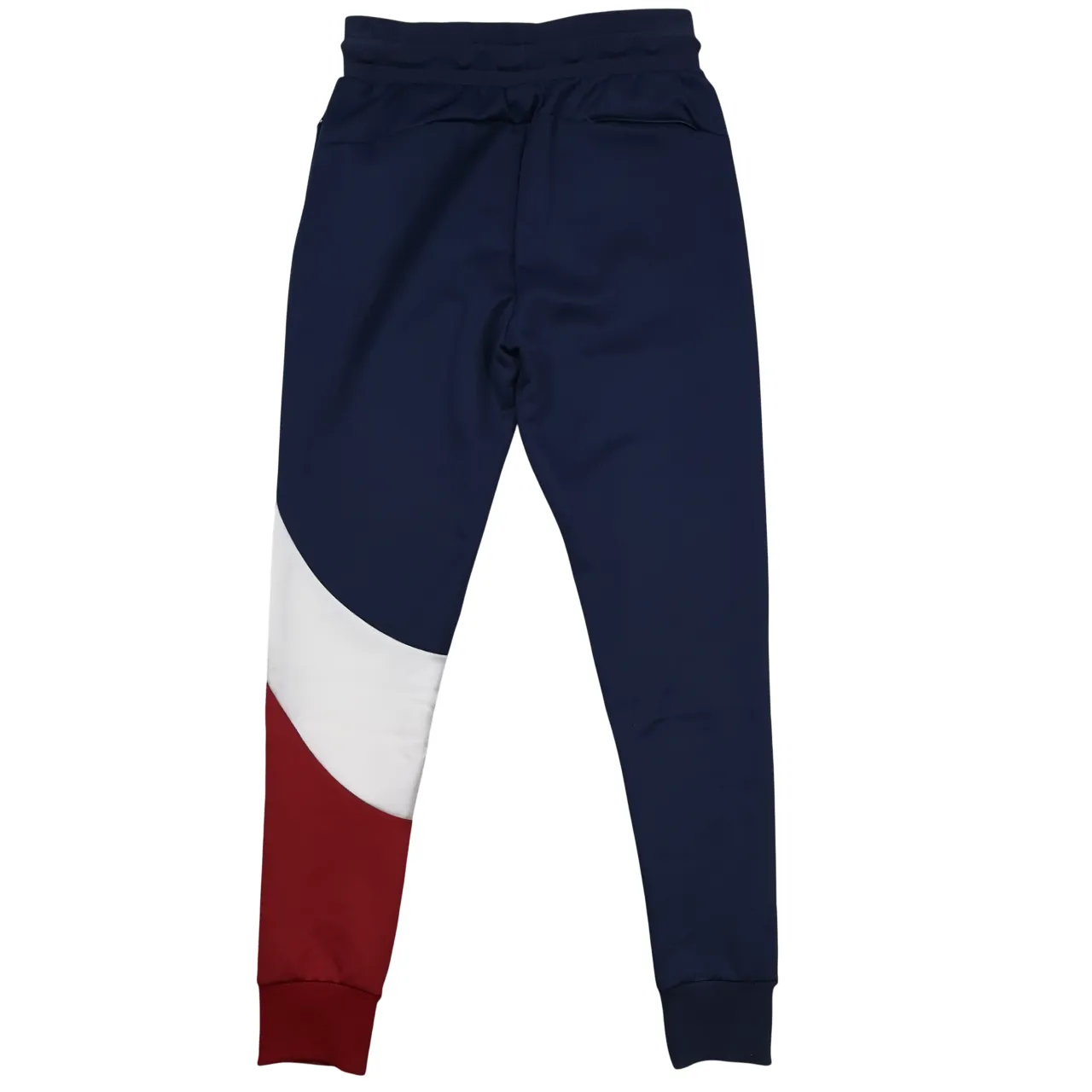 Diadora Slim Track Pants Navy & Red