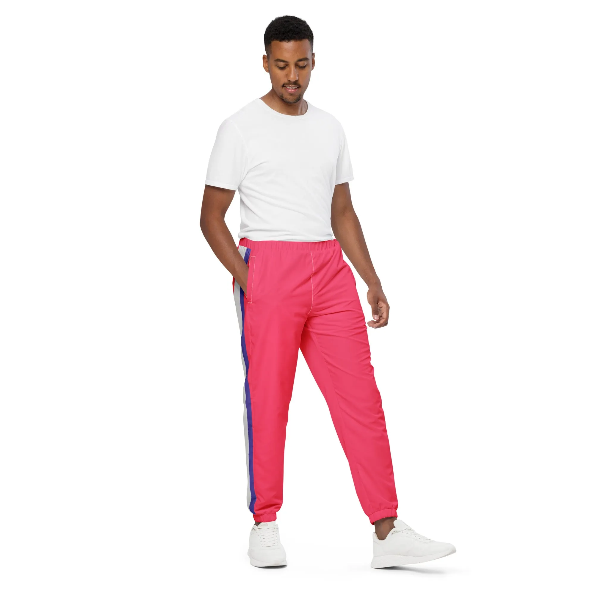 DTI Purple and Strawberry Unisex track pants