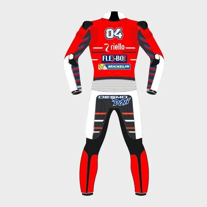 Ducati Andrea Dovizioso Moto GP 2018 Motorcycle Racing Suit