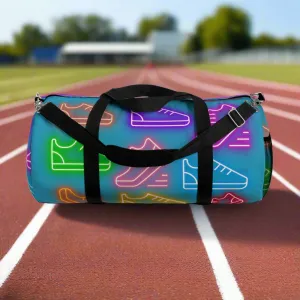 Duffel Bag: Neon Runners High Gym Bag