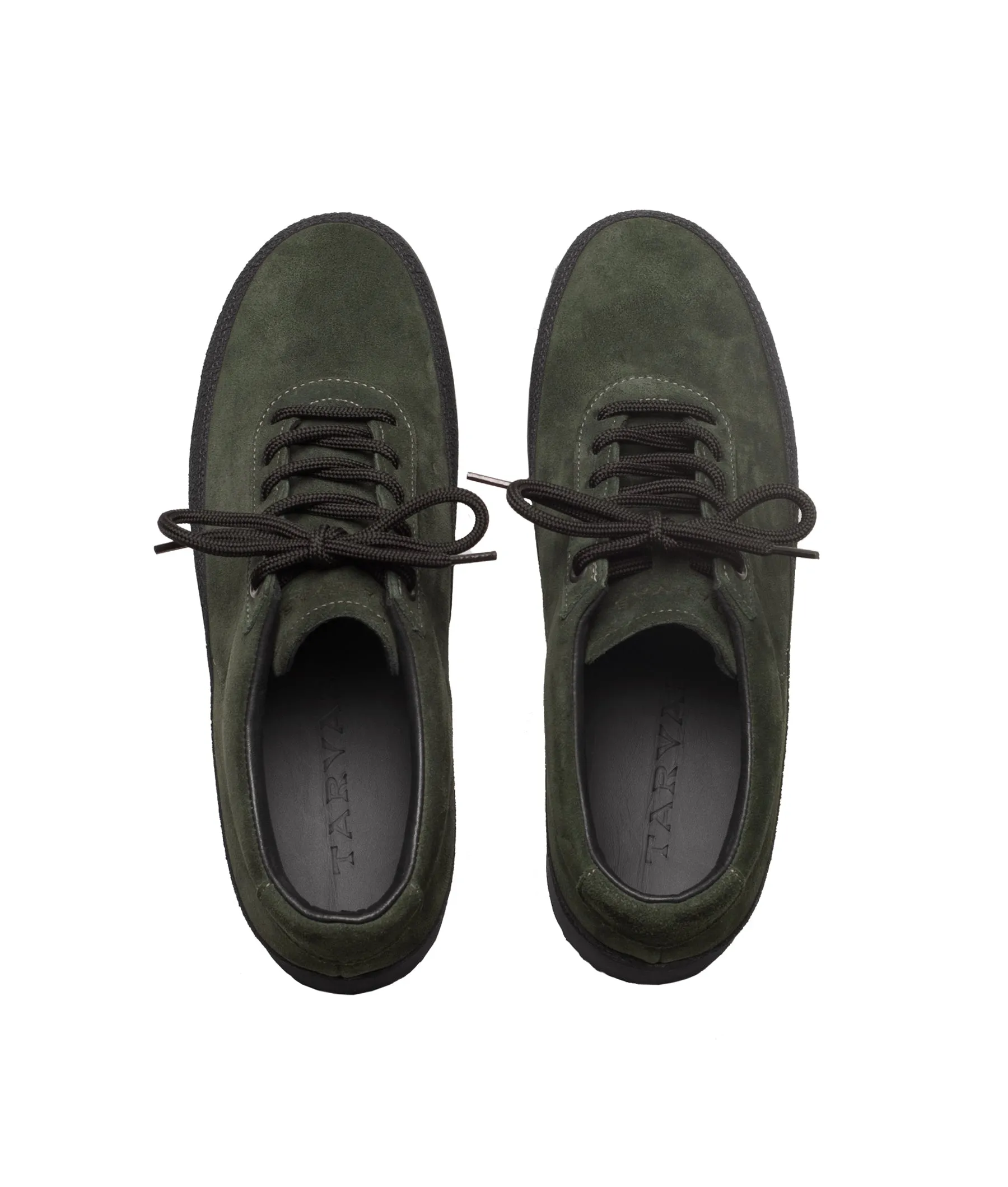 Explorer - Dark Green Suede