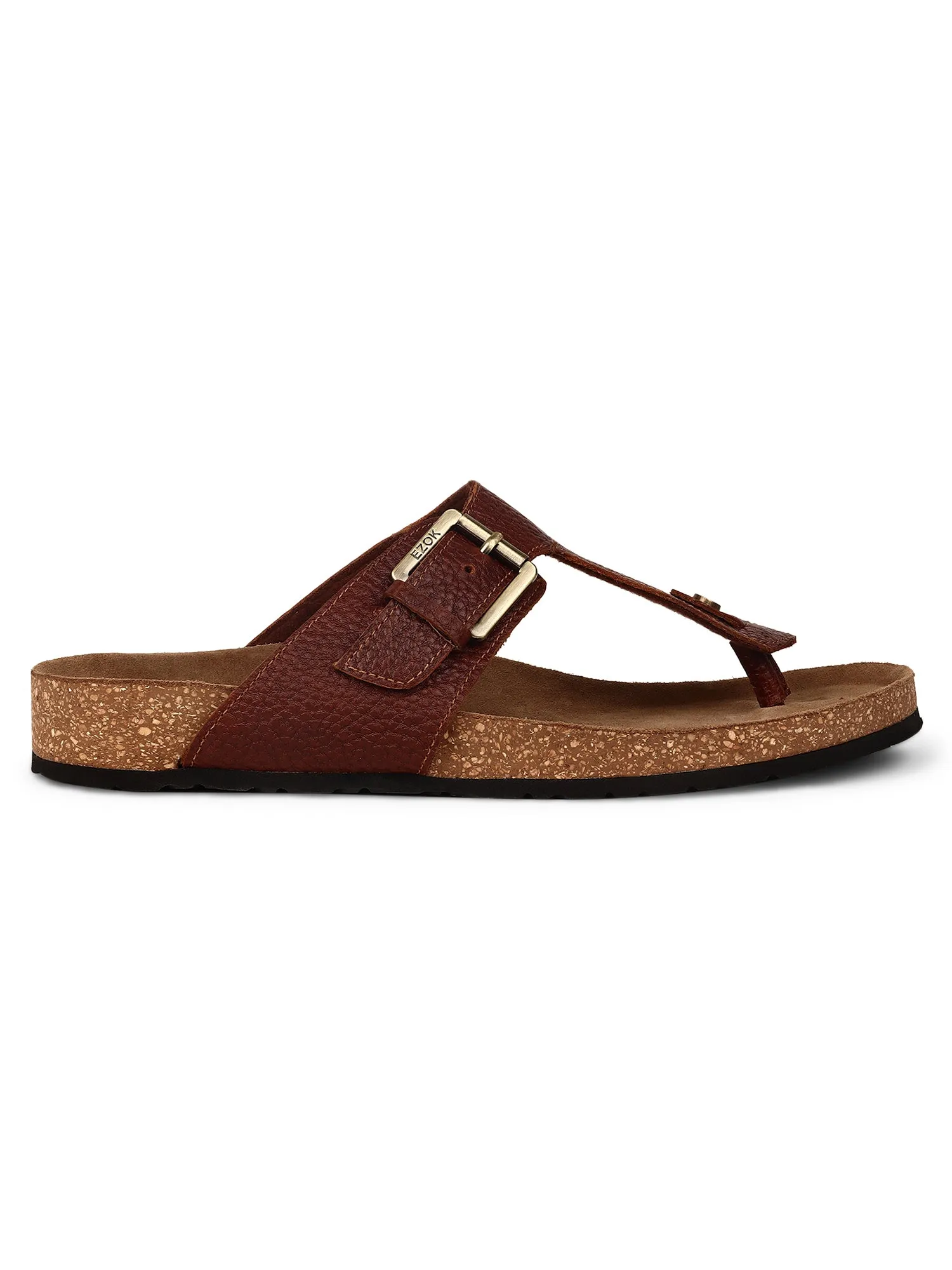 Ezok tan leather sandal 2309