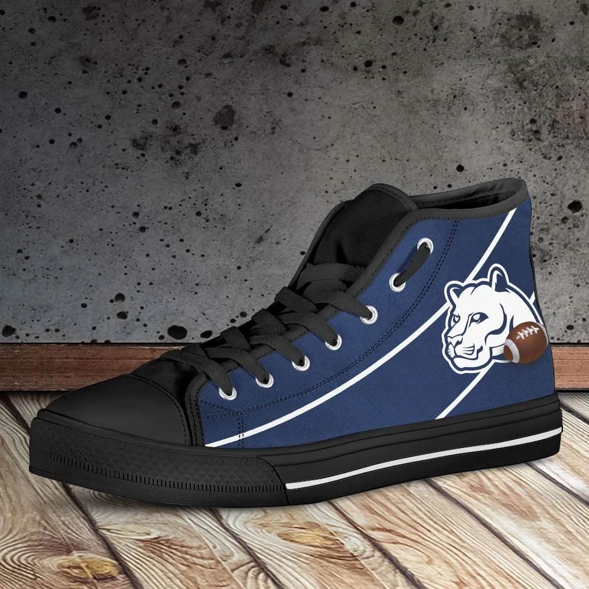 Fan Art Penn State Canvas High Top Shoes