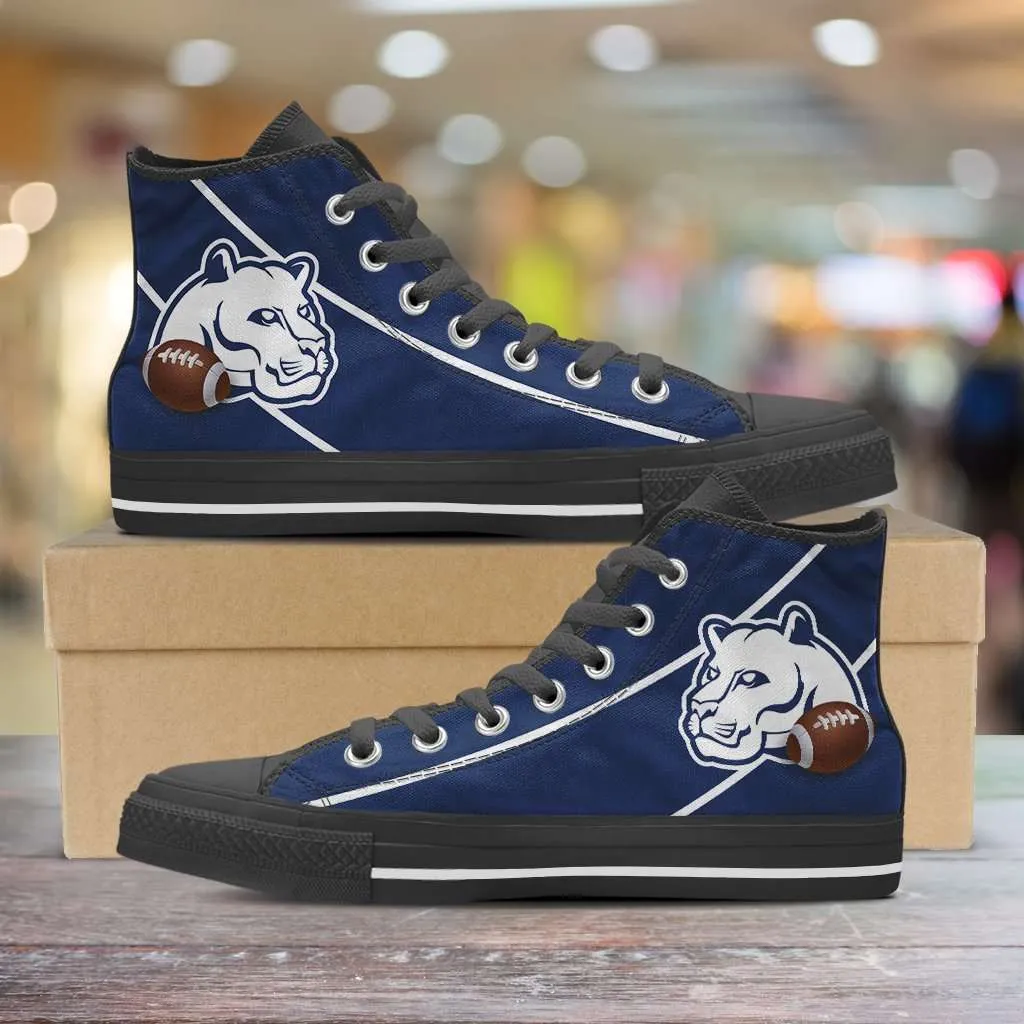 Fan Art Penn State Canvas High Top Shoes