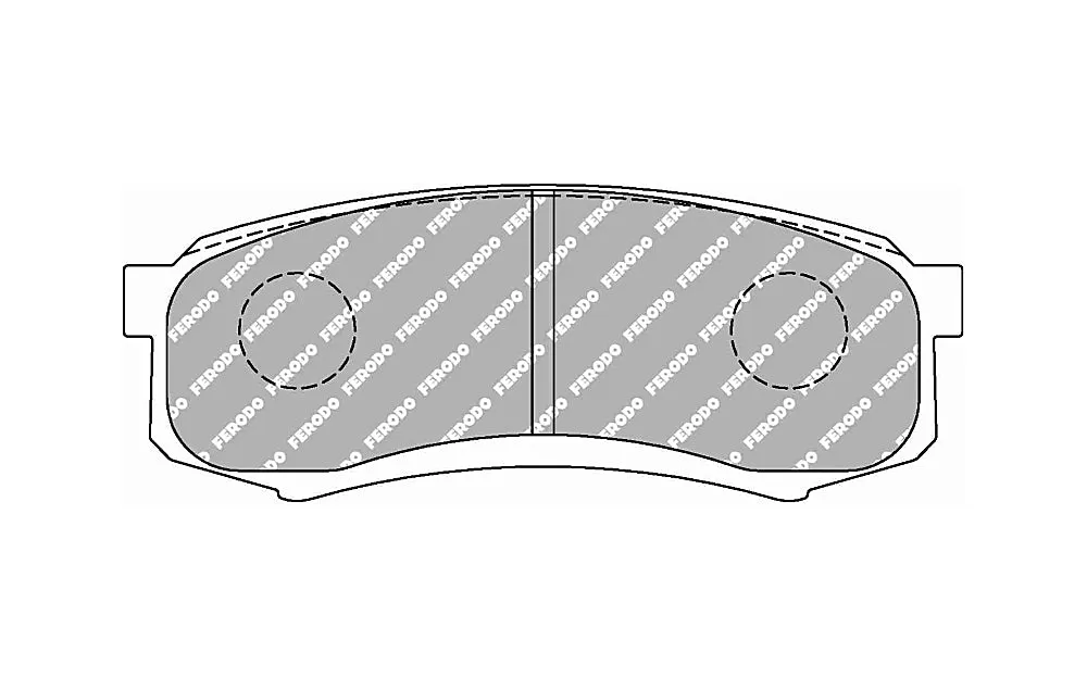 FERODO FCP1021H DS2500 Rear Pads for LEXUS 460/470 (SUMITOMO)