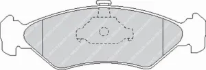 FERODO FCP1082H DS2500 Brake pads