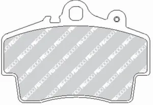 FERODO FCP1307H DS2500 Brake pads front PORSCHE BOXTER 986