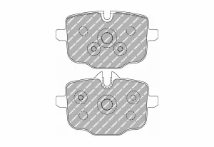 FERODO FCP4381H DS2500 Brake Pads Rear for BMW M5 (F10) / M6 (F12/F13)