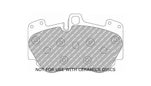 FERODO FCP4467H DS2500 Front brake pads AUDI A4/A8(2007-2010)/PORSCHE CAYENNE (955)