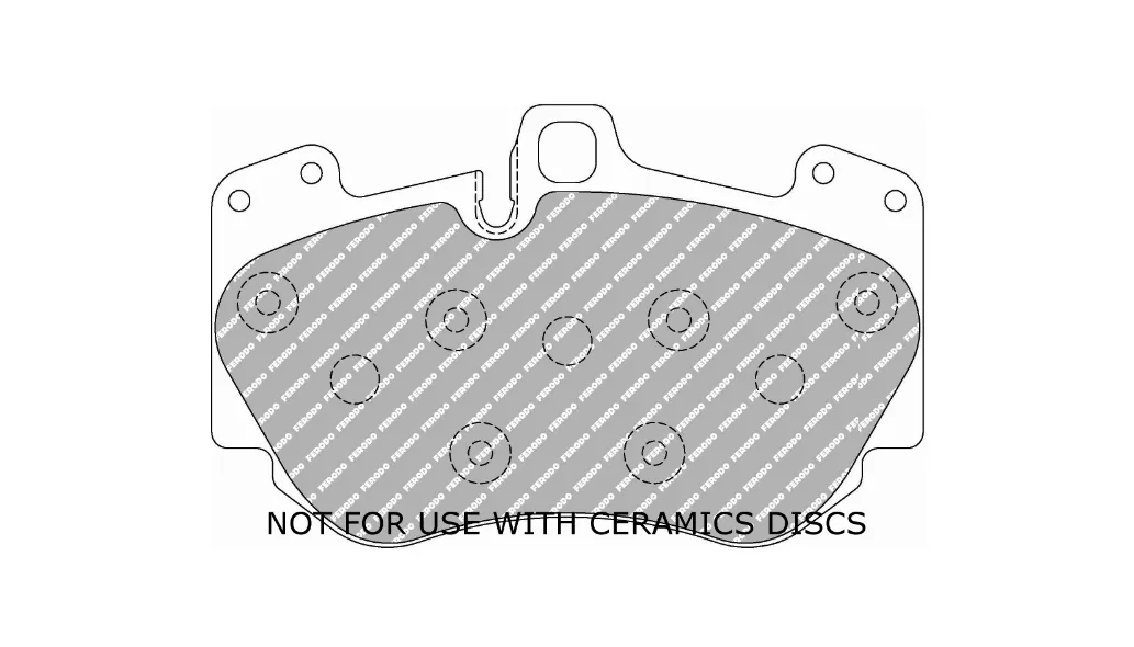 FERODO FCP4467H DS2500 Front brake pads AUDI A4/A8(2007-2010)/PORSCHE CAYENNE (955)